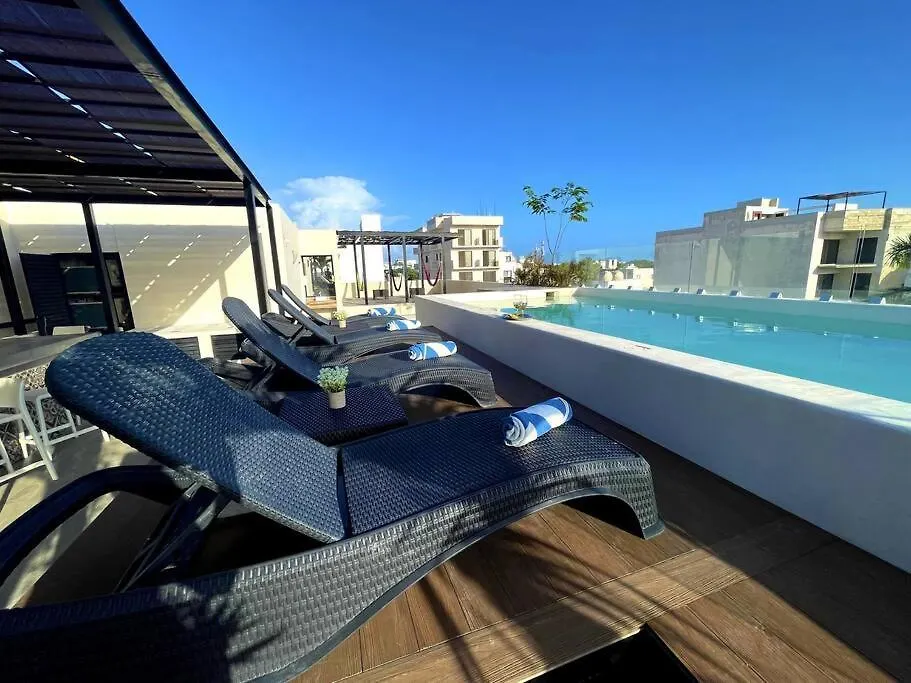 Suite De Lujo 1 Hab, Depto. 201 Playa del Carmen Appartamento